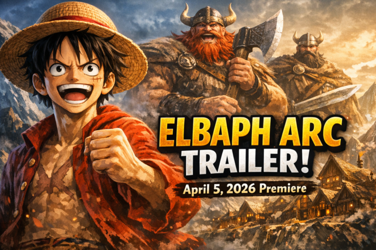 One Piece Elbaph Arc Trailer Released — April 5, 2026 Premiere