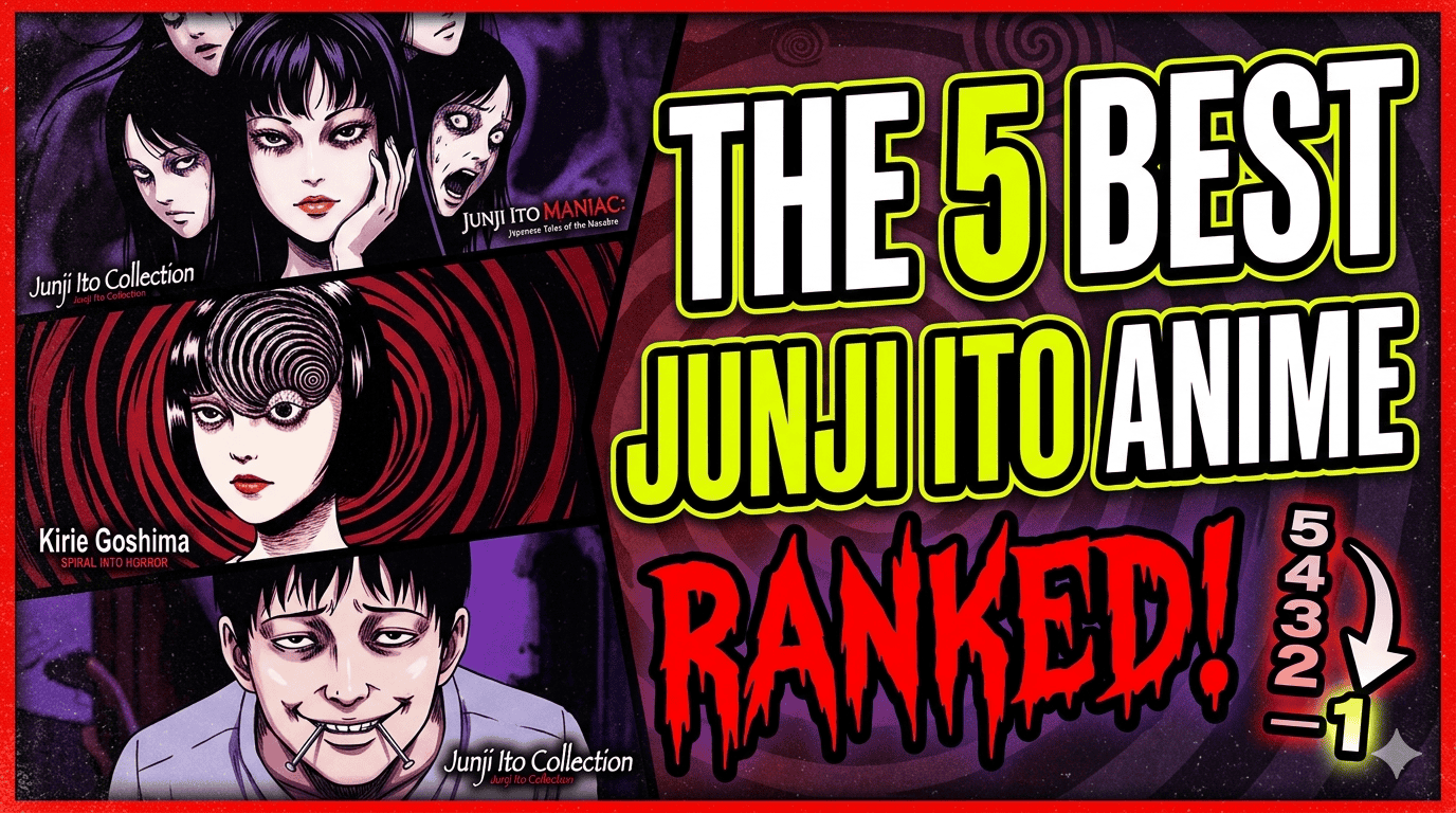 The 5 best Junji Ito horror anime, ranked
